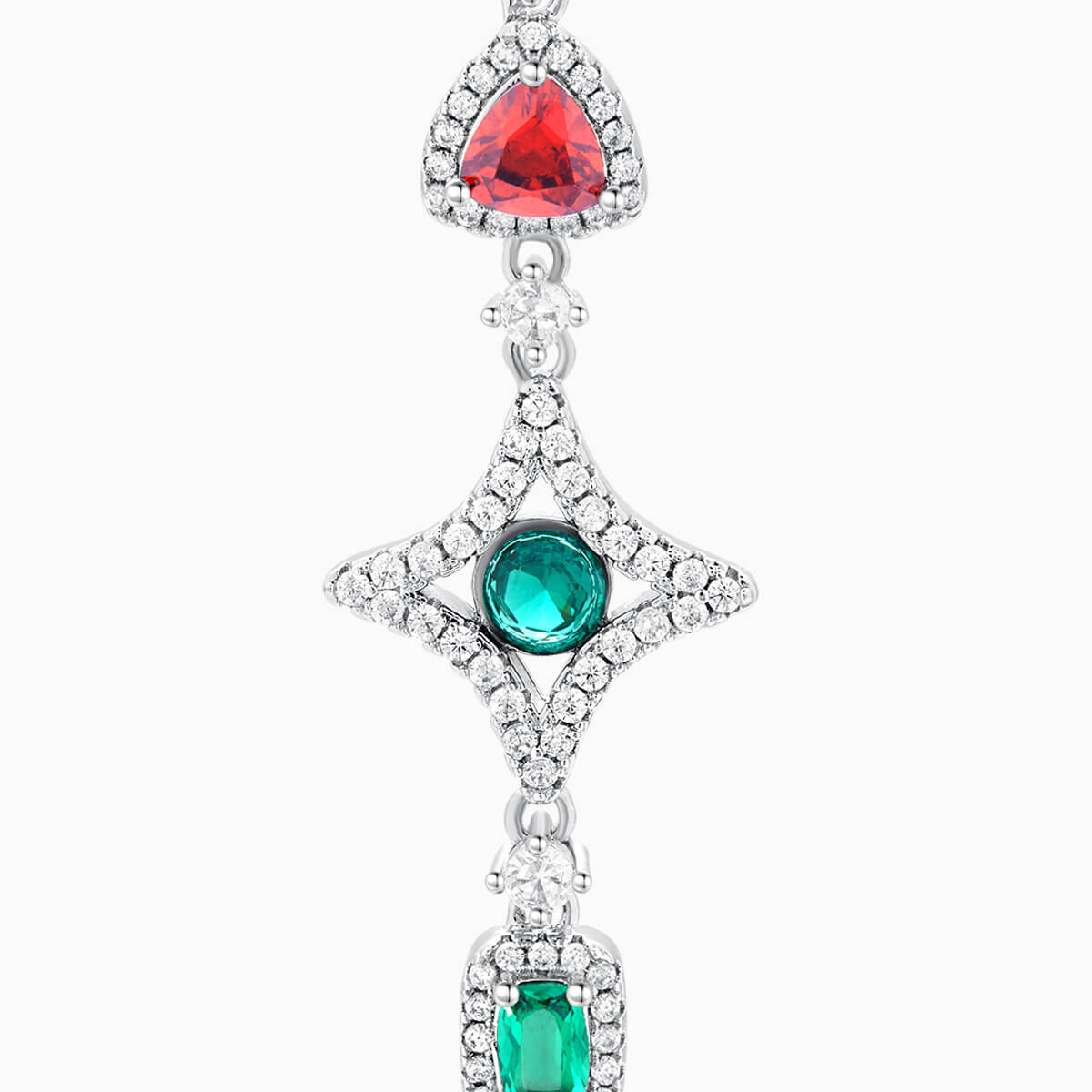 Colored Gemstone Chain-10mm