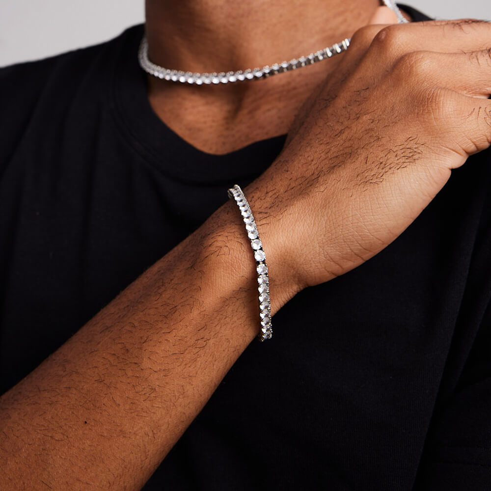 lced Tennis Chain -3mm