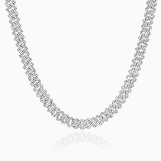 Iced out Cuban Link Chain-14mm