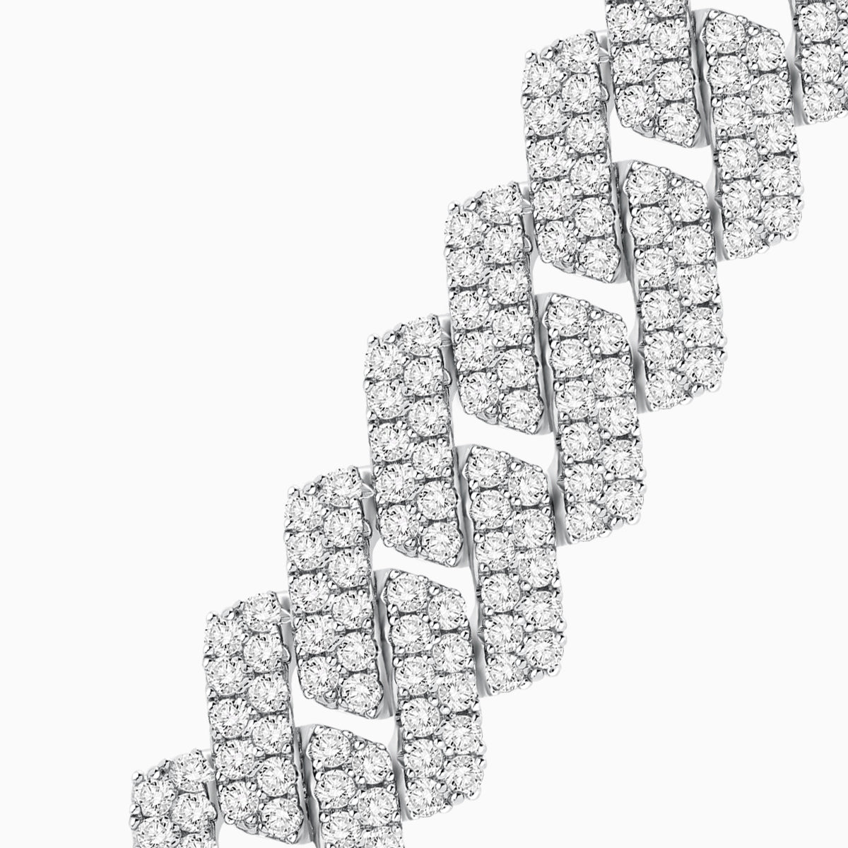 Iced out Cuban Link Bracelet-14mm